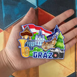 Kühlschrankmagnet für Graz Österreich 1587