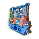 Refrigerator Magnet for Paros Greece  1714