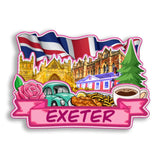 Refrigerator Magnet for Exeter UK  2868