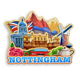 Refrigerator Magnet for Nottingham UK  1469