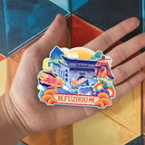 Kühlschrankmagnet für Fuzhou, Jiangxi, China 793