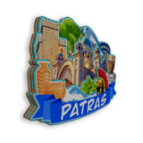 Refrigerator Magnet for Patras Greece  1737