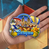 Refrigerator Magnet for Sarajevo Bosnia and Herzegovina  2413