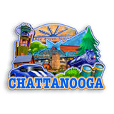 Refrigerator Magnet for Chattanooga Tennessee USA  1158