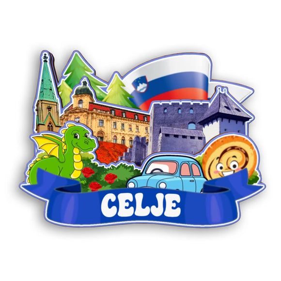 Refrigerator Magnet for Celje Slovenia  2366