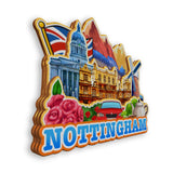 Refrigerator Magnet for Nottingham UK  1469