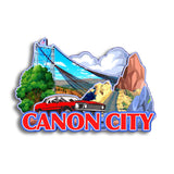 Kühlschrankmagnet für Canon City Colorado USA 276