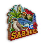 Refrigerator Magnet for Saranda Albania  2459