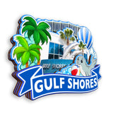 Kühlschrankmagnet für Gulf Shores Alabama USA 355