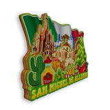 Refrigerator Magnet for San Miguel de Allende Mexico  1836