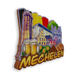 Refrigerator Magnet for Mechelen Belgium  2016