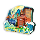 Refrigerator Magnet for Qingdao, Shandong, China  409