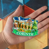 Refrigerator Magnet for Corinth Greece  1732