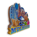 Refrigerator Magnet for Mulhouse France  1356