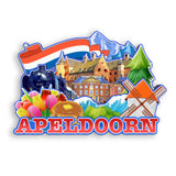 Refrigerator Magnet for Apeldoorn Netherlands  1998