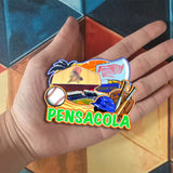 Kühlschrankmagnet für Pensacola Florida USA 214