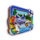 Refrigerator Magnet for Espoo Finland  2346