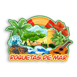 Refrigerator Magnet for Roquetas de Mar Spain  1383
