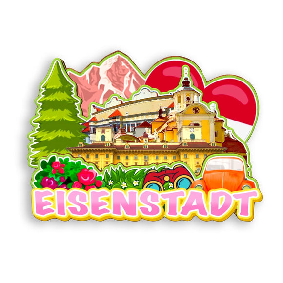 Kühlschrankmagnet für Eisenstadt Österreich 1601