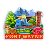Refrigerator Magnet for Fort Wayne Indiana USA  936