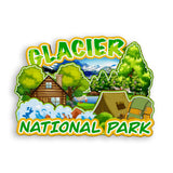 Refrigerator Magnet for Glacier National Park Montana USA  1034