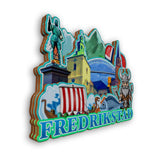 Kühlschrankmagnet für Fredrikstad Norwegen 2281