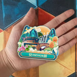 Refrigerator Magnet for Anshun, Guizhou, China  661