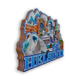 Refrigerator Magnet for Helsinki Finland  2333