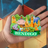 Refrigerator Magnet for Bendigo Australia  2696