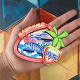 Магнит на холодильник для Даньдуна, Ляонин, Китай 537