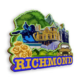 Refrigerator Magnet for Richmond Virginia USA  887