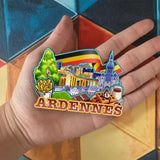 Refrigerator Magnet for Ardennes Belgium  2017
