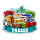 Refrigerator Magnet for Durres Albania  2456