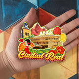 Refrigerator Magnet for Ciudad Real Spain  1497