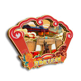 Refrigerator Magnet for Baise Uprising Memorial Park, Guangxi, China  82