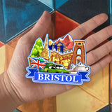 Refrigerator Magnet for Bristol UK  1448