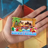 Refrigerator Magnet for Zihuatanejo Mexico  1838