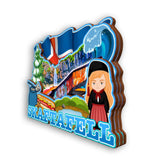 Refrigerator Magnet for Skaftafell Iceland  2259