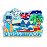 Refrigerator Magnet for Busselton Australia  2704