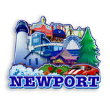 Refrigerator Magnet for Newport Oregon USA  1108
