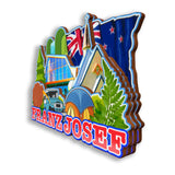 Refrigerator Magnet for Franz Josef New Zealand  2771