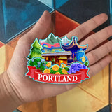 Refrigerator Magnet for Portland Oregon USA  1106