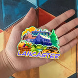 Refrigerator Magnet for Lancaster Pennsylvania USA  1120