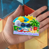 Магнит на холодильник для Фернандо де Норонья, Бразилия, 1923 г.