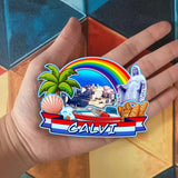 Refrigerator Magnet for Calvi France  2641