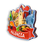 Refrigerator Magnet for Palencia Spain  1510