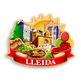Refrigerator Magnet for Lleida Spain  1531