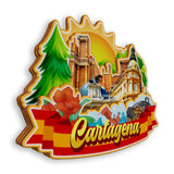 Refrigerator Magnet for Cartagena Spain  1561