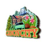 Kühlschrankmagnet für Canon City Colorado USA 277