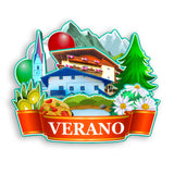 Refrigerator Magnet for Verano Italy  1282